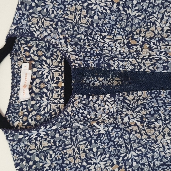 Tory Burch Silk Kaleidoscope Floral Blouse - Picture 4 of 9